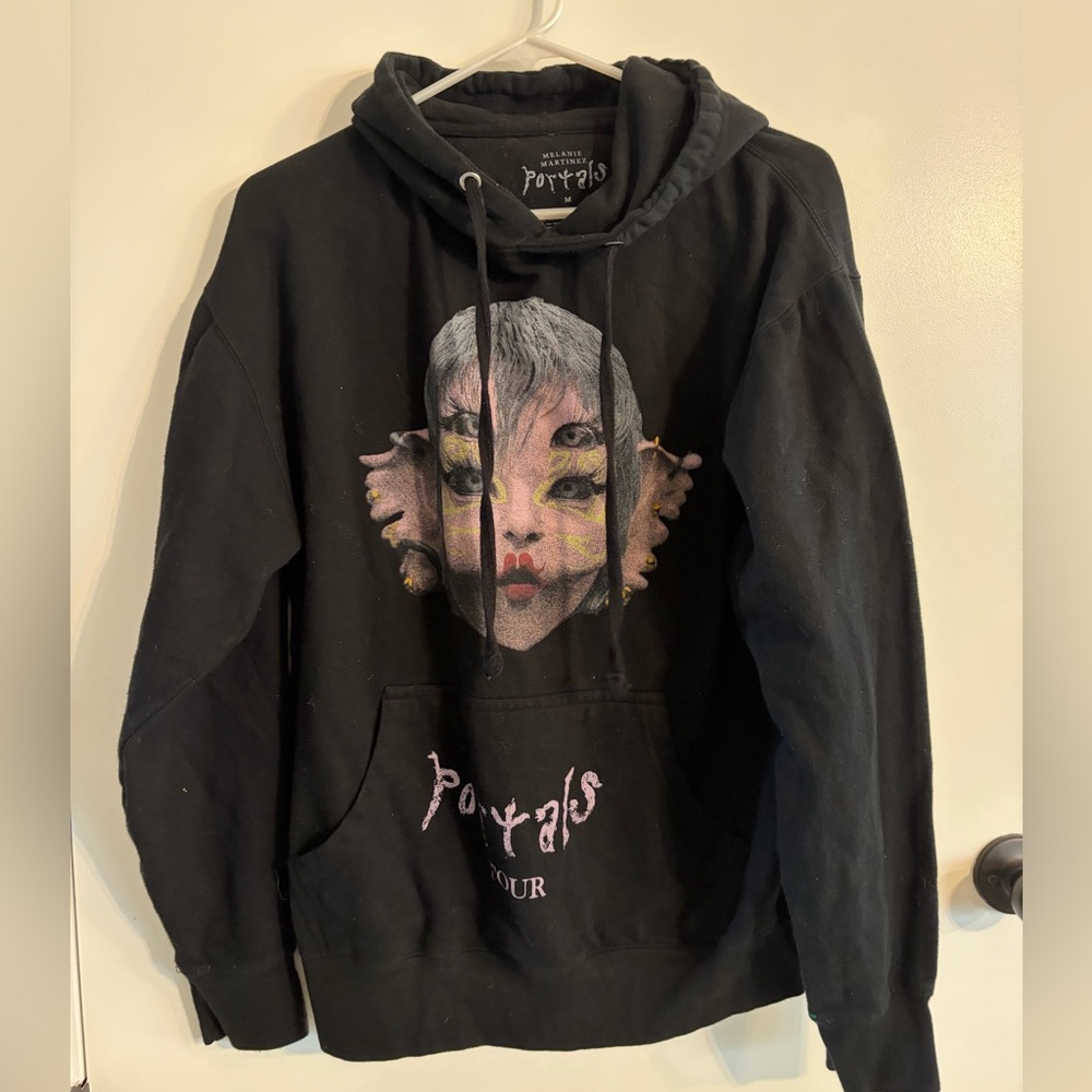 Melanie Martinez Portals Tour Graphic Pullover Hoodie Men Medium Black Music